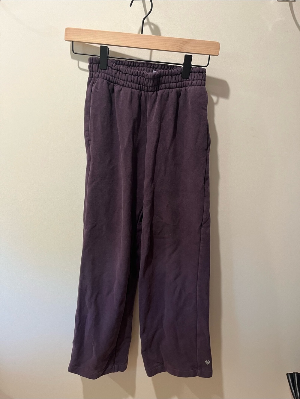 Athleta Kids Plum Elastic Waist Joggers